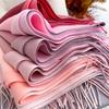 New 40 Color Winter Scarf for Women Long Warm Cashmere Scarves Hijab Solid Lady Shawl Wrap Pashmina Bandana Stoles 70X190Cm