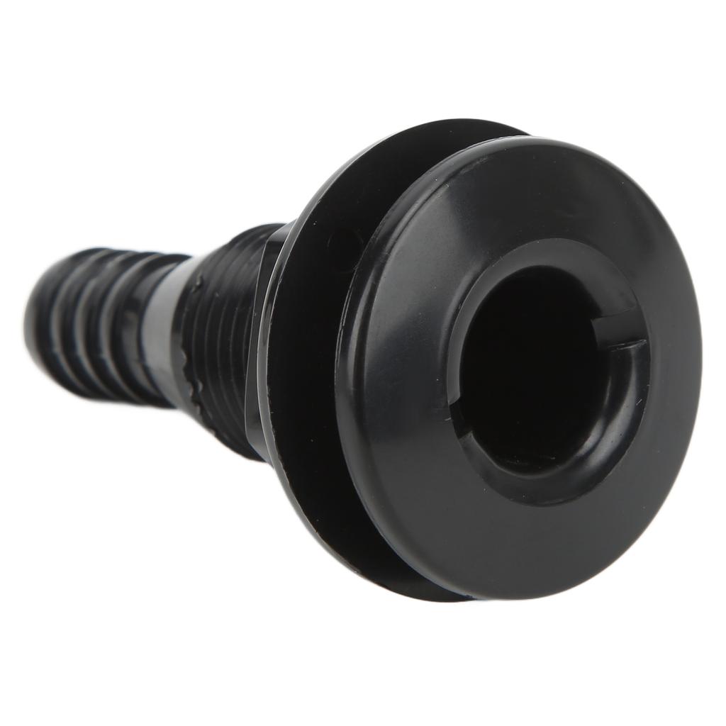 58-дюймовый сквозной фитинг для корпуса, прямой, ударопрочный, ABS, шланговый соединитель, аксессуар для лодок