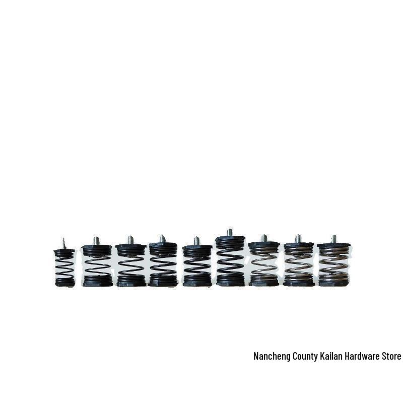 M6 Anti-Vibration Foot Pad Shock Absorber Spring, Compression Spring for Air Pump, Oxygen Concentrator, Centrifuge, Mechanical Impact Resistance.