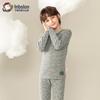 Yingbolun Boys' Cotton Thermal Underwear Set