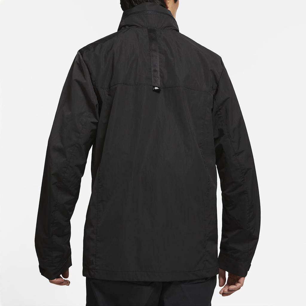 Nike Спортивная одежда M65 Ветрозащитная дышащая куртка с капюшоном Мужские куртки Черный CZ9880-010