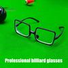 Professional Billiards Snooker Goggles Full Frame Billiards Glasses Competition Eyewear Adjustable Nose Pad Glasses for Billiards Player