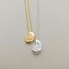 Ocean Theme Vintage Beach Style Collar Gift Zinc Zinc Alloy Pendant Sea Snail Shell Necklace Round Conch