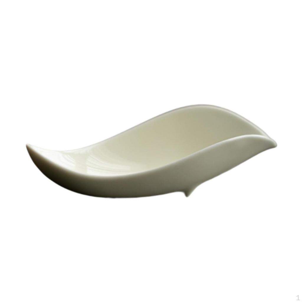 Чаша для взвешивания кофейных зерен Керамическая подставка для чайных листьев Барные принадлежности Церемониальная утварь Главная