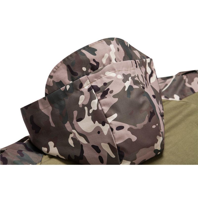 Мужская толстовка с капюшоном и съемными карманами для тренировок на открытом воздухе, эластичная футболка S-XXL