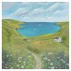 Julia Crossland Along The Coast Path Print