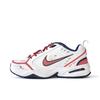 Air Monarch 4 Нескользящие Износостойкие Низкие Массивные Кроссовки Унисекс Белый Красный 415445-102 (Команда746-)