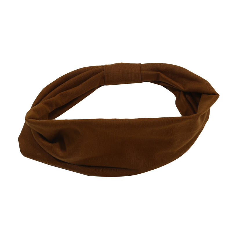 Унисекс нескользящая спортивная повязка на голову для тренировок дышащая легкая эластичная повязка-тюрбан для бега и ходьбы