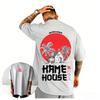 Dragon Ball Vintage Kame House Muten Roshi Printed Tshirt Mens and Womens Tshirt Mens Top Sport Tshirt 2026 Summer New Tee