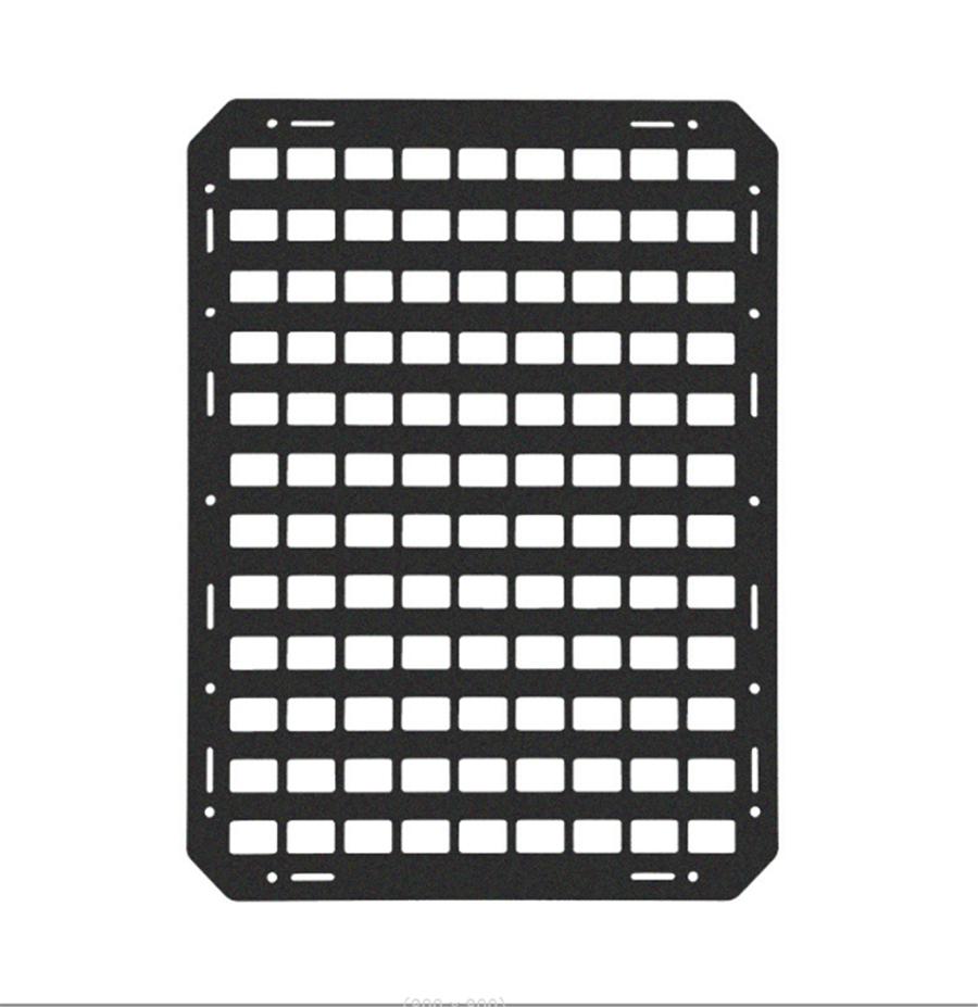 Универсальная стойка для хранения оружия на спинке автомобильного сиденья, тактическая жесткая панель MOLLE для хранения вещей