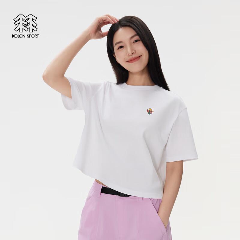 Женская футболка с принтом KOLON SPORT, коллаборация NAIJEL