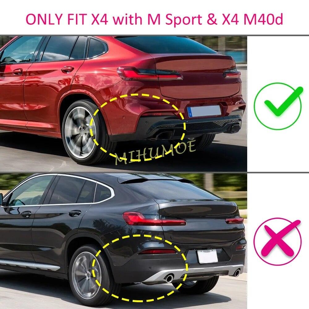 Автомобильные брызговики брызговик крыло брызговик для -2023 BMW X4 M Sport M40i M40d G02