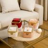 Romantic Rotating Rose Box Dustproof Surprise Jewelry Storage Box Flip Necklace Box  Birthday