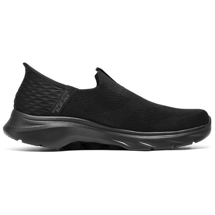 Skechers Go Walk 7 Удобные Универсальные Дышащие Низкие Повседневные Кроссовки Мужские Черный 216641-BBK