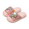 Children's Linen Slippers Spring and Autumn Cute Girls and Boys Household Indoor Summer Baby Non-slip Silent Soft Bottom Slippers