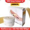 MIRKA Мягкий губчатый шлифовальный брусок Шлифовальная губка Шлифовальная бумага в рулоне 115×125 мм/ШТ 320-800 грит Шлифовка и полировка автомобильной краски Сухая/Влажная