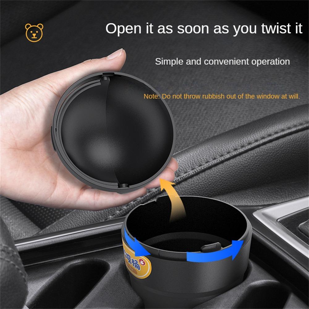 2~5 шт. Портативный мусорный бак, креативный, портативный, прочный, с крышкой, без запаха, утечки, автомобильные принадлежности, хранение мусора в автомобиле