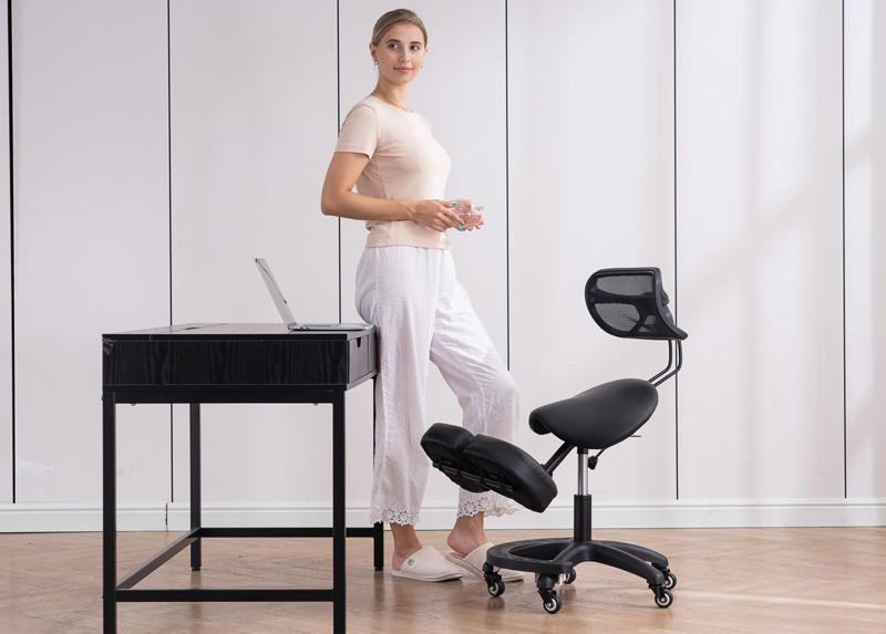 Ergonomic Adjustable Kneeling Office Chair for Posture Correction