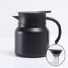 800/1000ml Thermal Coffee Pot Double Travel Kettle Portable Stewing Teapot  Office