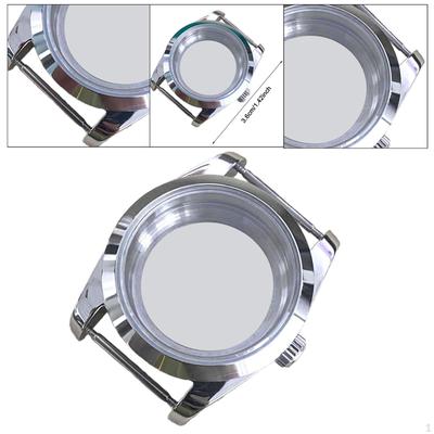 Корпус часов из нержавеющей стали, прозрачный, водонепроницаемый, для ремонта часов NH35, механизм NH36