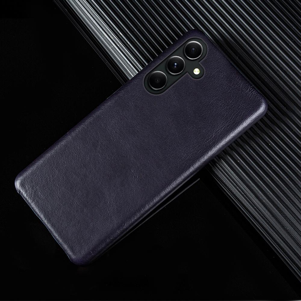 Hand Made Genuine Leather Cases For Samsung A34 A Series A33 A32 A54 A53 A52 A74 A73 A72 Aesthetic Vintage Pattern Phone Cover