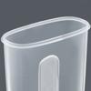 Large Food Container Plastic Rice Snacks 3 Containers Bean