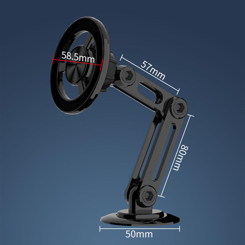 Magnetic Car Phone Holder Magnet Mount For MagSafe Mobile Cell Phone Stand GPS Support For iPhone Xiaomi Huawei Samsung Oneplus