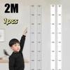 Waterproof Child Growth Chart Self-adhesive Height Measuring Tape Growth Chart Sticker  For Toddler