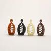 Vertical Clip Solid Color Wome Hair Claw Korean Style Hair Clip Headwear Banana Clip Girls Hairpin
