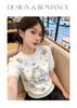 2026 Spring/Summer New Lazy Short Sleeve Knitted Shirt Women's Versatile Daily Casual Top