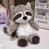 In Forest Animal Fox Doll Raccoon Plush Toy Sloth Doll Children Comfort Holiday Gift for Women