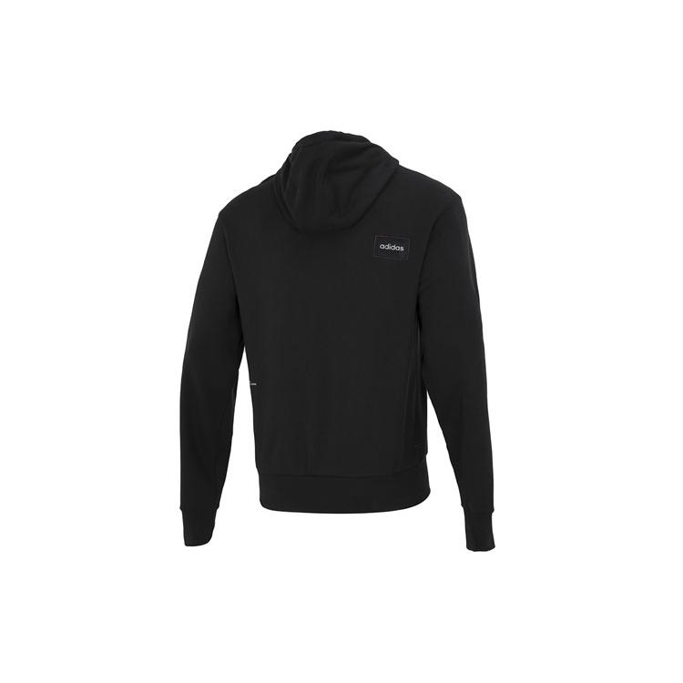 Adidas Originals Sweatshirts Men's Black Hooded Moderate Regular HS1998