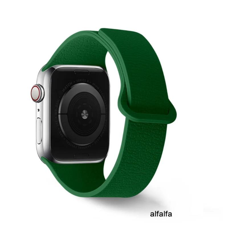 Magnetic Strap For Apple Watch Series 11 42mm 46 45 41 44 40 38mm Silicone Band For Iwatch Ultra 3 2 1 49mm 10 9 8 7 6 54 3 2 1