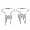 Stainless Steel Cup Holder Drink Beverage Cup Storage Rack for Marine Boat Yacht Kayak Trailer Hardware Accessories 2pcs