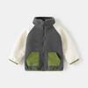 Children's Fleece Jacket Autumn and Winter 2024 New Girls Outdoor Coat Double-sided Fleece Thickened Boys' Warm Top