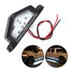 12V Car Truck LED License Number Plate Light Lamp Trailer Rear Tail Light White LED Number Plate Lamp