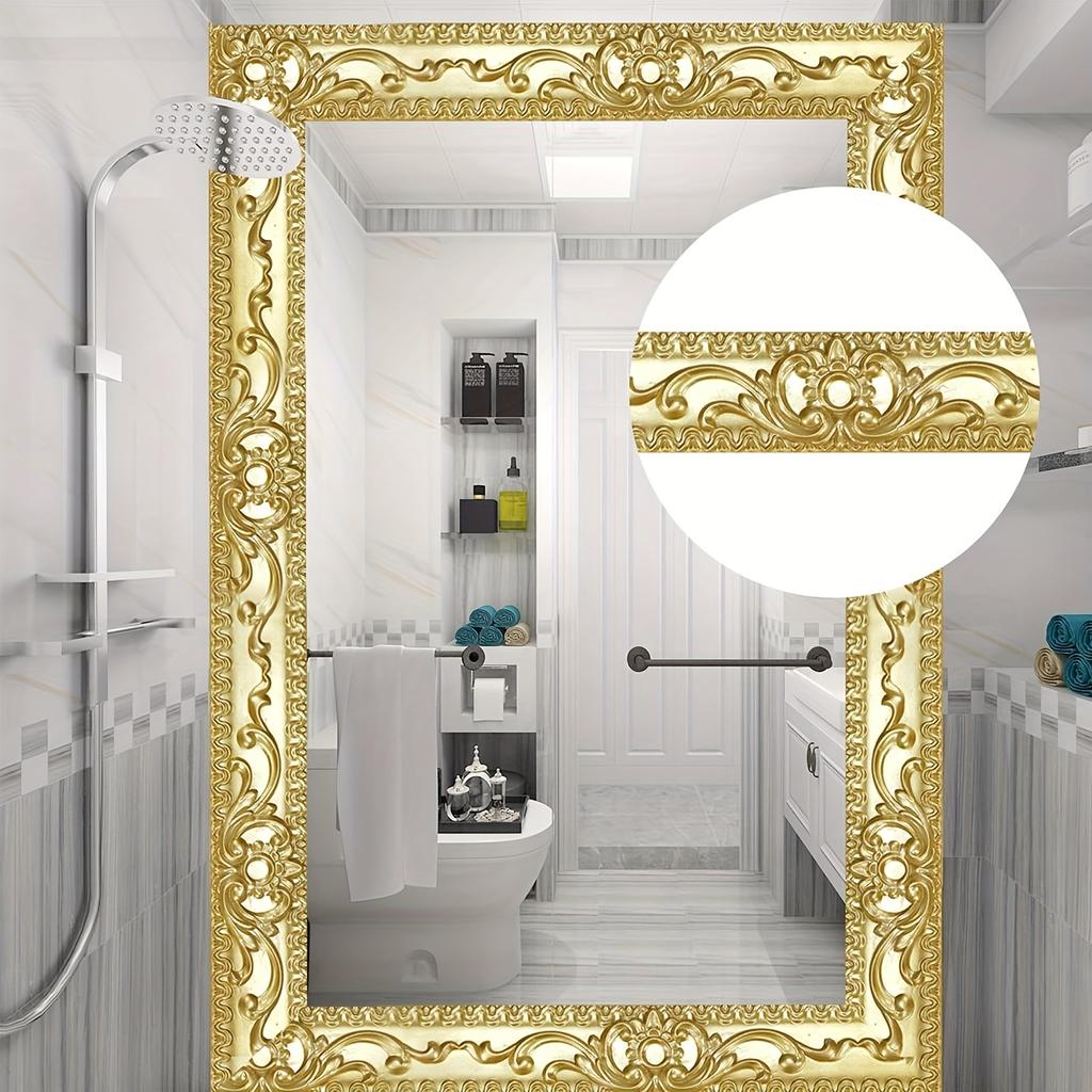 1 шт. Универсальная гибкая молдинговая накладка - самоклеящаяся для быстрого обновления стен, потолка, шкафов и рам зеркал дома