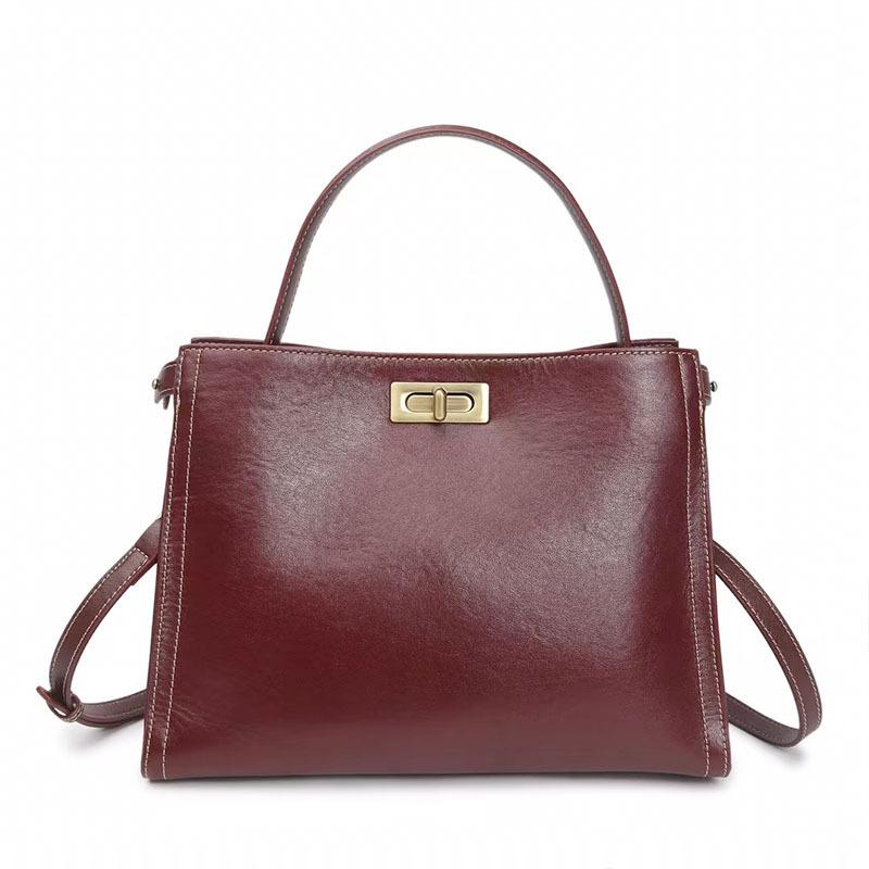 Сумка женская Head Layer из коровьей кожи растительного дубления Стильная одноплечевая сумка через плечо Premium Sense Commuter