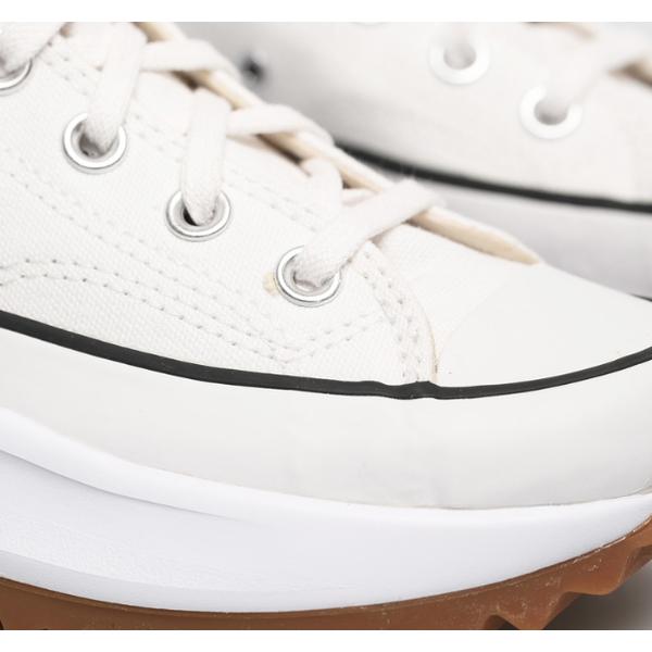 Converse Кеды на высокой платформе Run Star Hike, холщовые, белые