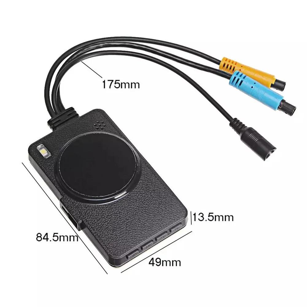 2025 New Motorcycle 3 Inch DVR HD Screen Motorcycle Driving Recorder Front and Rear Camera Dual Video Loop Recording IP65 Waterproof