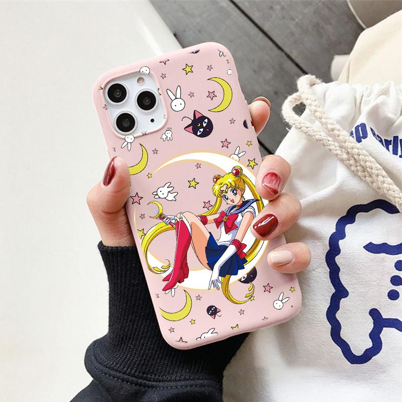 Чехол для Huawei Y9 Prime 2019 P30 P20 Honor 10i 20i 8X 50 Mate 20 Pro P40 Lite E Y7 Y6 P Smart 2021 Nova 5T Мультяшный Аниме Девушки