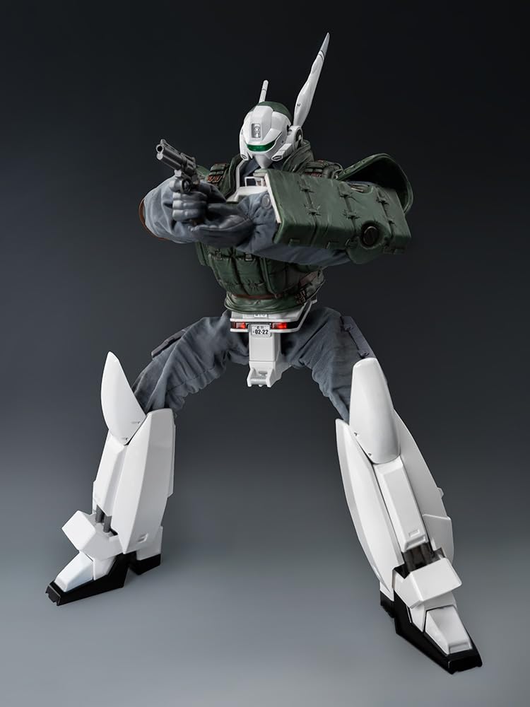 Robot Road Mobile Police Patlabor 2 the Movie Ingram Unit 2 with Reactive Scale and Zinc Alloy Painted Action Figure Armor, 1/35 ABS, PVC, POM,