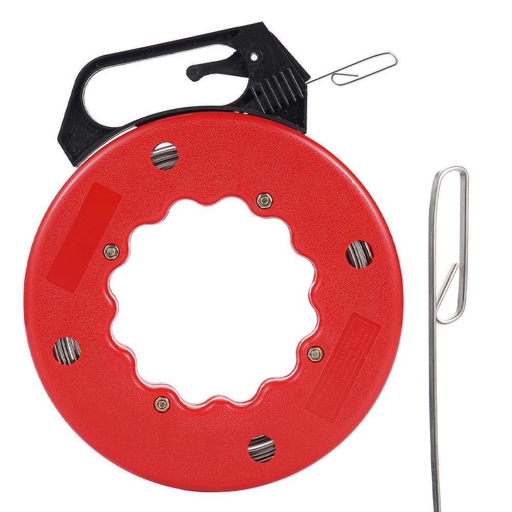 3MM/30M Cable Puller Wire Threading Device Lead Threading Device Fish-Shaped Wire Channel For Pipe Hole Wires Automotive Wiring
