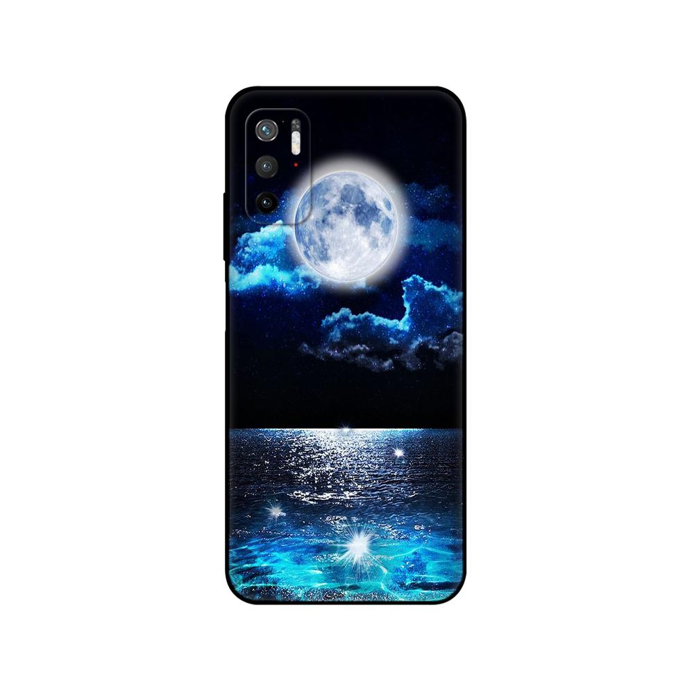 Для Poco M3 Pro Чехол 6.5" Телефон Задняя крышка Для Xiaomi Poco M3 Pro Силиконовый чехол Бампер POCOPHONE Funda Soft Etui черный чехол из ТПУ