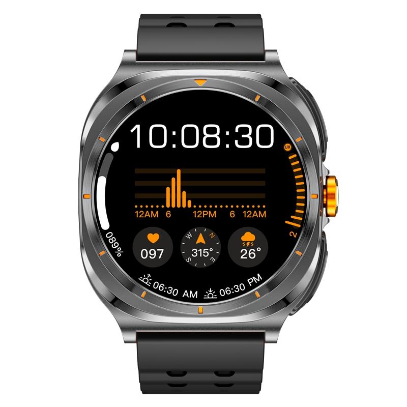 Умные часы Rainbuvvy GT98 TWS 1,53 дюйма HD Большой экран 360x360 IP67 Водонепроницаемые Спортивные часы Bluetooth Android Наушники Часы