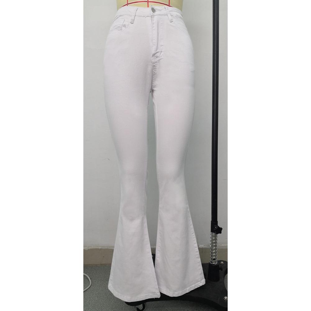 Джинсы женские облегающие брюки с высокой талией и эластичным кроем Horseshoe