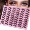 New Product Dd Chemical Fiber Russian Volume False Eyelashes 30 Pairs Thick Natural Grafted Eyelashes