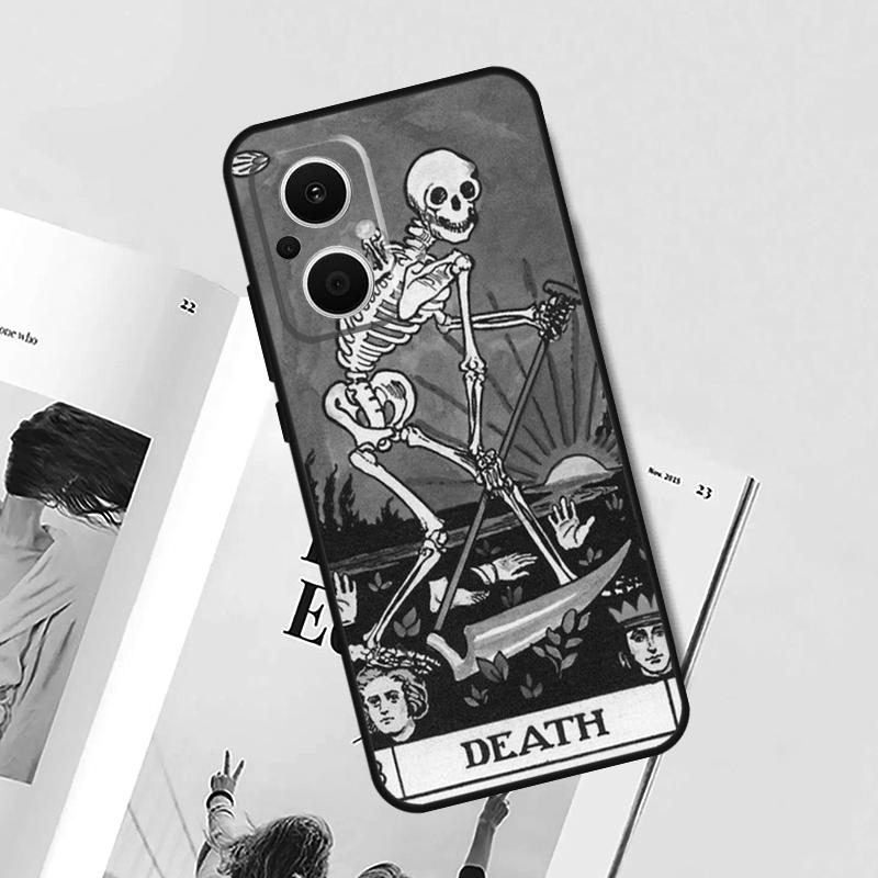 Reaper Skull Skeleton Case For OPPO Reno 15 Pro 15F 11 12 13 14 F 10 Pro 8 7 Lite 8T OPPO Find X9 X8 X6 Pro Cover