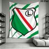 Legia Warsaw Wall Tapestry Aesthetic Wall Hanging Printed Fabric Blanket Decorative Tapestries for Bedroom Living Room Home Decor