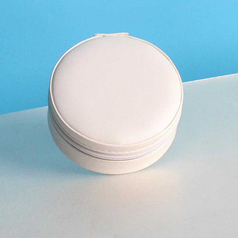 Элегантная коробка для хранения украшений – Круглая подарочная упаковка для серег, ожерелий и пуссет